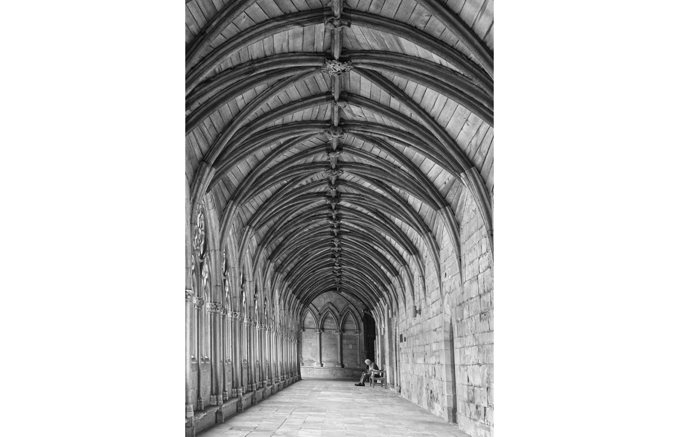 Honourable Mention - Cloisters at Lincoln Cathedral, by Ian Danson